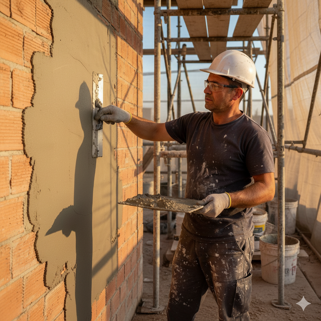 Alçı ve sıva uygulaması